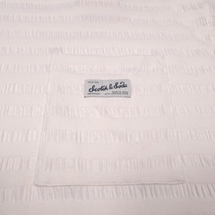 Scotch & Soda Textured Pocket T-Shirt Mens 2XL Relaxed Fit Eggnog White Tee