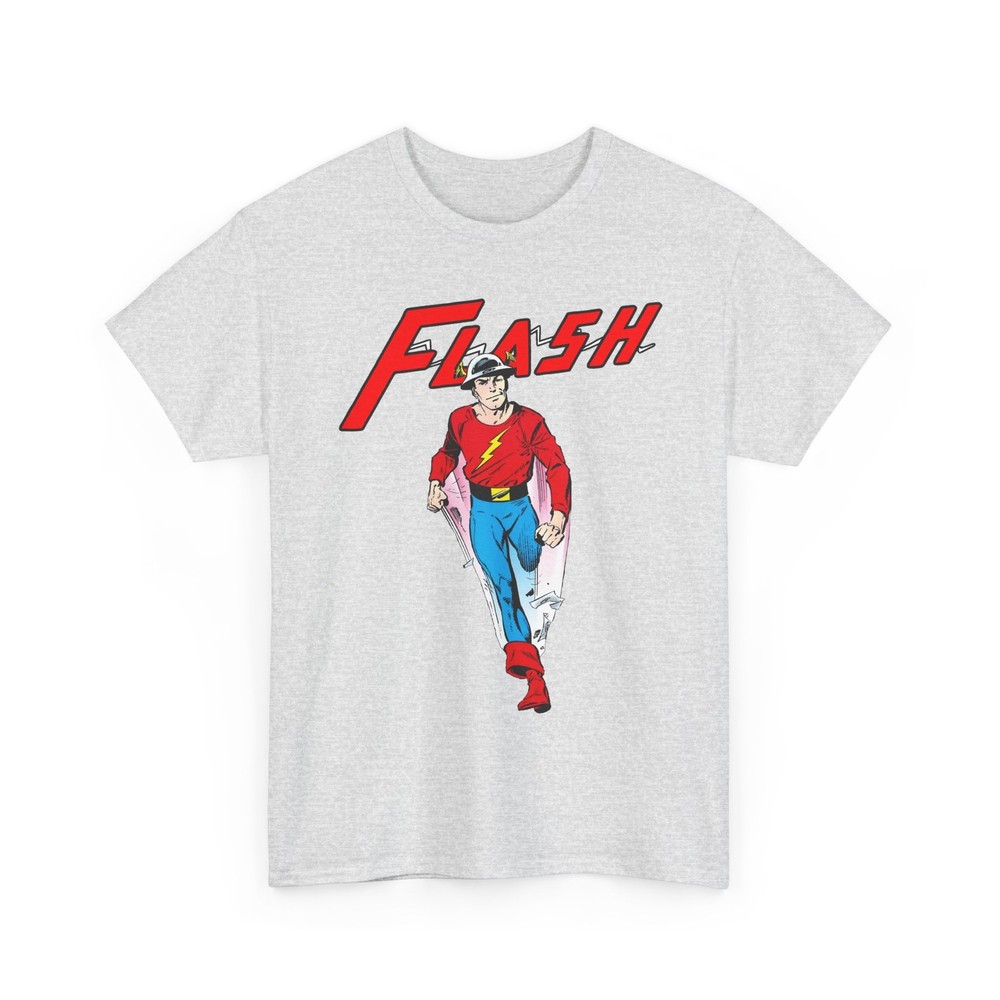 Golden Age Flash T-Shirt John Byrne Art DC Comics Jay Garrick Vintage-Style Tee