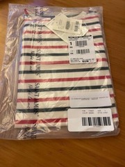 new JCREW MINQUIERS MODERNE Tri-color Striped Shirt 15 400 tri