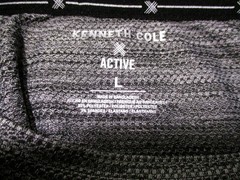 Kenneth Cole Active Men’s Short-Sleeve Crewneck Compression Shirt, Size L, New