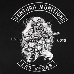 Ventura Munitions T Shirt Mens Size 2XL Black Skeleton Soldier 2nd Amendment