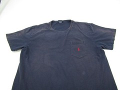 VTG Polo Ralph Lauren T-Shirt Mens Large Logo Chest Pocket Short Sleeve Preppy