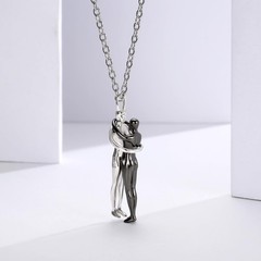 Gay Couple Gifts for Men Silver Hugging Gay Pride Pendant Necklace Male LGBT …