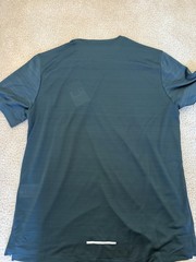 **BRAND NEW** Men Nike Running Miler Dri-fit Crew Neck Run’ Top EverGreen Sz L