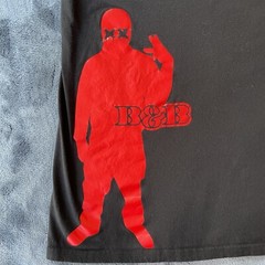 CSG B&B Red Logo Short Sleeve Black T-Shirt 2XL