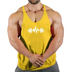Men Gym Stringer Tank Top Bodybuilding Fitness Vest