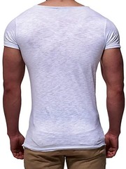2026 New Men’s T Shirt Fashion Chicken Heart V Collar Recreation.