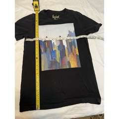 Rayhart Manhattan”Artist made Unisex Tee 100% combed ring spun cotton Sz-M