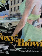 Foxy Brown Movie Film LITTLE AFRICA Soul Made Global T Shirt
