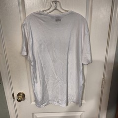 Hugo Boss White T-Shirt Regular Fit XXL Fits Like XL USA Smaller Fit