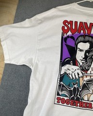 Suavecito Promade Together Forever Dracula White T Shirt Size 2XL Very Good