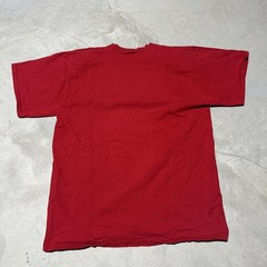 Vintage 80s Disney Mickey Mouse T-Shirt SZ L Genus Red Made in USA Graphic