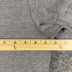 Wings+horns Crewneck Shirt Mens Large Gray Rayon Blend Long Sleeve
