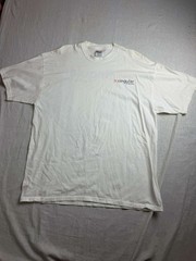 Vintage Y2K Cingular Wireless T-Shirt Mens Size XL White Heavyweight Tech Promo