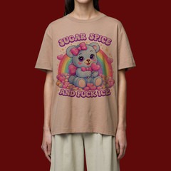 Sugar Spice Anti ICE Shirt Protest Statement Tee