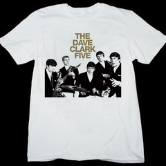 NEW Dave Clark Five Band Heavy Cotton White T Shirt S-5XL TR733