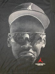 Air Jordan MJ Core Blank Diamond 45 T Shirt Mens Medium Black No But He Tried