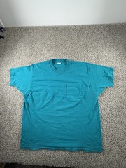 Vintage Streetwear Mens Size XL Blank Short Sleeve T-Shirt Single Stitch