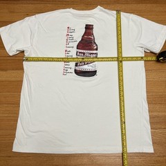 Vintage San Miguel Pale Pilsen Beer Shirt My Philippines White Old English XL