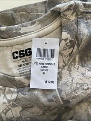 CSG Hometown T-Shirt Size M Camo