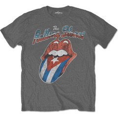 The Rolling Stones – Rocks Off Cuba – Charcoal Gray T-shirt