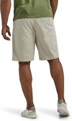 Lee Men’s Big & Tall Extreme Motion Flat Front Short 33, Stone