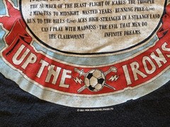Iron Maiden First 10 Years Shirt. Vintage 1990. Up The Irons!