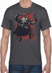 Adult DryBlend® T-Shirt – (WARRIOR SKULL – GOTHIC CELTIC)