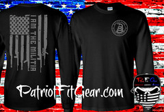 t-shirt,I Am The Militia, Molon Labe,Gun Rights,We The People,NRA,2nd Amendment