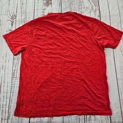 Sean John Graphic Art Red Short Sleeve Cotton T-Shirt Men’s XL