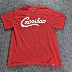 The Marathon Clothing Crenshaw Nipsey Hussle T Shirt Mens Size Large Red