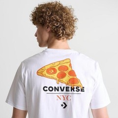 Converse NYC Logo graphic MensT-Shirt White Medium NWT
