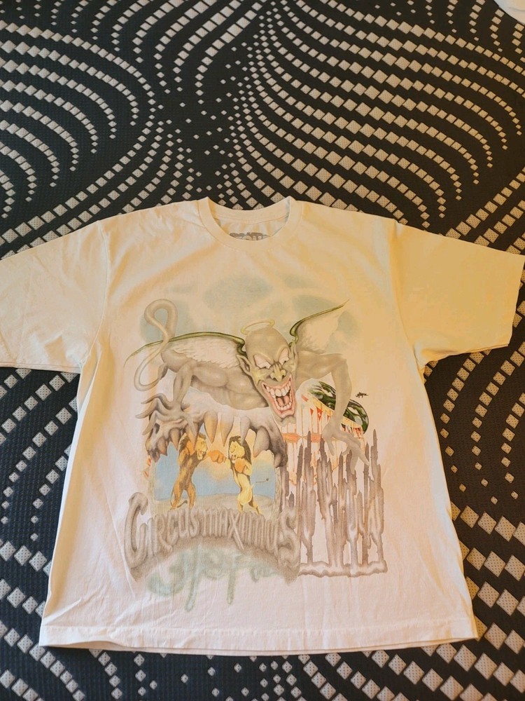 Travis Scott Utopia Circus Maximus Tour 2024. T-Shirt XL Goblin Official NWOT