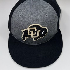 Nike CU Colorado Buffalos True 33312XCO1 Black Gray Strap Back Adult Logo Hat