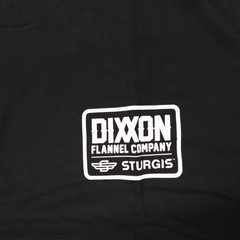 Dixxon Flannel Company Sturgis Badge Tee Shirt Short Sleeve Black Made in USA