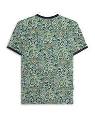 Lambretta Mens Paisley Brand Tee BNWT