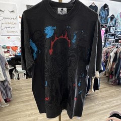 Warren Lotas Summoner Vintage Wash Tee Black Size Large L Brand New Deadstock