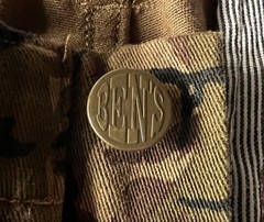 BEN DAVIS camouflage pants full length