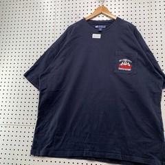 Vintage Big Dogs Shirt Mens Big 4X Blue Pocket Funny Freakin People Person
