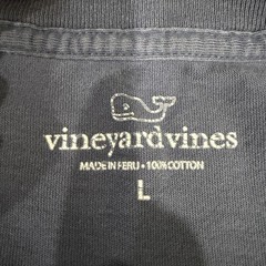 Vineyard Vines Shirt Mens Large Gray Ski You Later Long Sleeve Graphic Tee