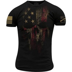 Grunt Style Red Blood American Reaper T-Shirt – Black
