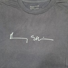 Perry Ellis Men’s T-Shirt Logo Black 2X-Large