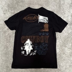 Ariat Black Men’s Medium Crew Neck Short Sleeve T-Shirt FREE SHIPPING