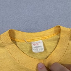 Vintage Stedman Shirt Mens Medium Yellow Keep On Keepin On Sammy Hall Tee