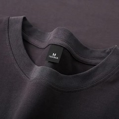 600g Heavyweight Oversized Solid Color 100% Cotton T-Shirt For Men Women