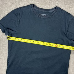 Lot Of 6 Banana Republic 100% Supima Cotton T-Shirt Black Large Crew Neck Blank