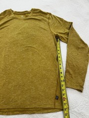 REI Co-op men’s long-sleeve technical top Mustard