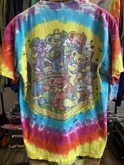 Grateful Dead Big River Jamboree Front/Back Graphic T-Shirt Tie Dye Size Medium
