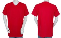 Styllion Mens Shirts Big and Tall V Neck – Short Sleeve – Heavy Weight – VSS