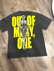 Godspeed Out of Many One Black And Yellow Tee